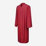 matte-red-graduation-gown