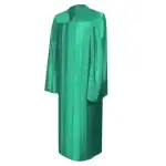 shiny-emerald_green-graduation-gown