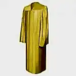 shiny-gold-graduation-gown