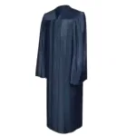 shiny-navy_blue-graduation-gown