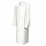 shiny-white-graduation-gown