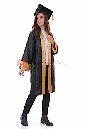 lise gold mezuniyet cübbesi2